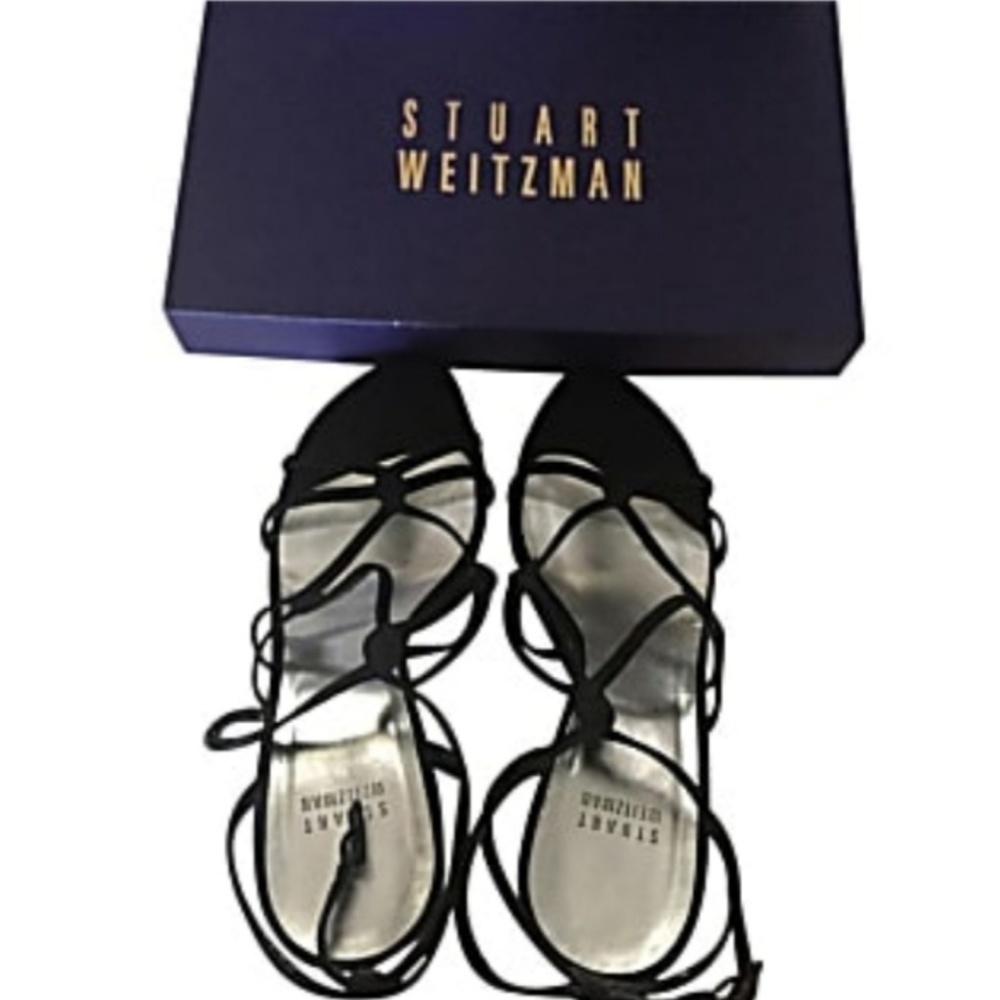 Stuart Weitzman Satin Sandal